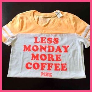 PINK/VICTORIA'S SECRET   SLEEP TEE